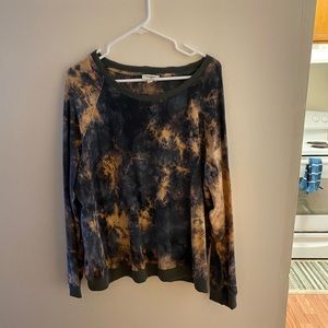 tie dye pullover
